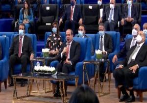 الرئيس السيسى: تقرير التنمية البشرية شهادة نجاح للشعب المصرى