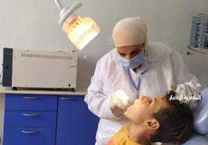 بالصور محافظ بنى سويف:الكشف وتوفير العلاج لــ 1300 مواطناُ في قافلة للصحة بقرية نصر جمعة "خلال يومين" ضمن حياة كريمة