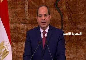 تفاصيل 8 دقائق تحدث فيها السيسي للشعب.. "3 مسارات للثورة وتعهد"