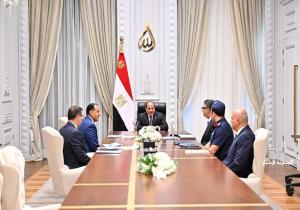 الرئيس السيسي يتابع المخزون الاستراتيجي من السلع الأساسية