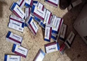 ضبط أدوية ومكملات غذائية ومستحضرات تجميل مجهولة المصدر فى المنصورة