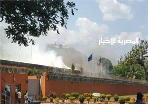 حريق بالسفارة الفرنسية في أفريقيا الوسطى يخلِّف «أضرارًا كبيرة»