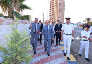 محافظ كفر الشيخ يفتتح المرحلة الأولى من مشروع ممشى صبري القاضي