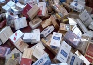 التموين تضبط 5800 عبوة سجائر مهربة جمركيا داخل مخزن بالقاهرة