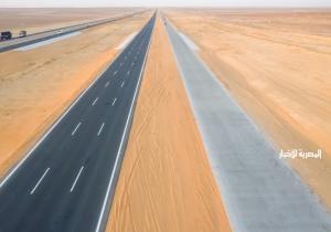 شرايين التنمية.. المرحلة الأولى لتطوير طريق الصعيد الصحراوي الغربي بطول 230 كم | صور