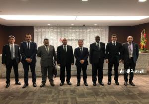 وزير النقل يشارك في جنازة رئيس وزراء اليابان السابق نيابة عن الرئيس السيسي