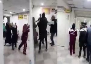 تداول فيديو لاعتداء مرافقي مريض على طاقم تمريض مستشفى قويسنا بالمنوفية