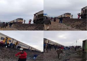 يقظة سائق قطار حالت دون وقع كارثة جديدة من كوارث السكة الحديد