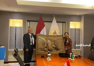حنفي جبالي يستعرض مع رئيسة البرلمان الإندونيسي جهود مصر لنشر الإسلام الوسطي ومكافحة الإرهاب
