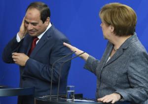 السيسى فى لقائه مع ميركل بنيويورك أكد على  الأهمية التي توليها مصر لعلاقاتها المتميزة مع ألمانيا