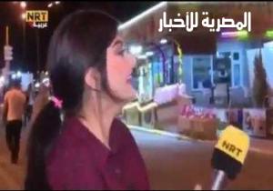 مذيعة عربية تصاب بالخجل والارتباك بعد مغازلة شاب لها