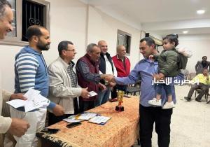 بالصور .. نادي المعدية الرياضي يختتم بطولة الشطرنج السريع بنجاح كبير