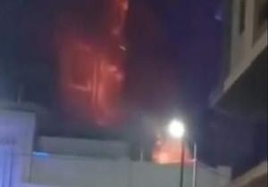 السيطرة على حريق بأحد الفنادق على كورنيش الإسكندرية