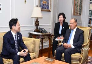 وزير الخارجية يستقبل المبعوث الخاص لرئيس جمهورية كوريا الجنوبية| صور