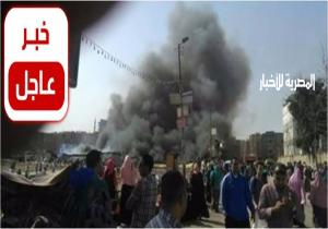 حريق هائل بمجمع مدارس العجمى غرب الإسكندرية وإخلاء الفصول من الطلاب