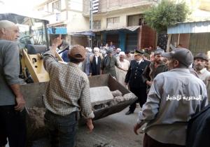 مرافق دمياط تعيد الانضباط لشوارع وميادين المحافظة