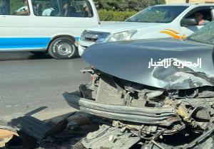 إصابة 3 أشخاص في حادث تصادم بمحور السادات في القاهرة الجديدة