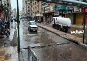 سقوط أمطار على محافظة الغربية