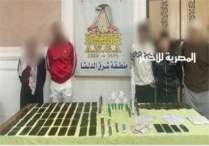 إحباط ترويج 100 كيلو مخدرات بقيمة 8 ملايين جنيه في 3 محافظات