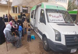 1864 مواطنًا استفادوا من قافلة طبية مجانية بقرية ميت أبو خالد في ميت غمر بالدقهلية| صور