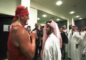حضور جماهيرى كبير لعرض المصارعة "كروان جول" بالمملكة العربية السعودية