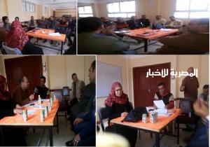 بالصور الاجتماع الاول لمجلس اباء مدرسة الحسين للتعليم الاساسي يالجرايدة ادارة بيلا التعليمية