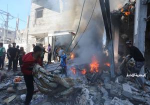 فلسطين.. استشهاد 6 مواطنين في قصف إسرائيلي على منزل في غزة