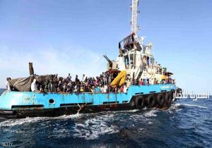 الحرس :يضبط 850 مهاجرا قبالة السواحل الليبية