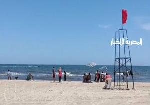 إغلاق شاطئ مصيف جمصة حتى أول يونيو