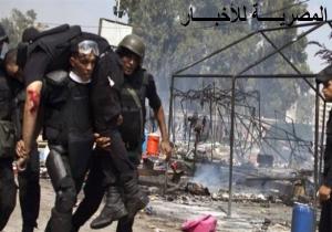 مصدر أمني: استشهاد 5 وإصابة 10 من قوات الشرطة في هجوم على كمين بالعريش