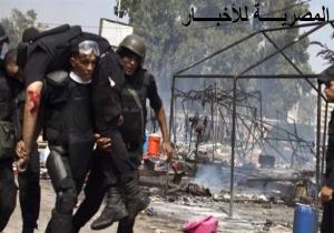 مصدر أمني: استشهاد 5 وإصابة 10 من قوات الشرطة في هجوم على كمين بالعريش