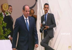 بث مباشر.. الرئيس السيسي يشهد افتتاح محطة قطارات بشتيل الجديدة
