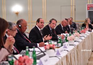 الرئيس السيسي يشيد بالتطورات الإيجابية التي شهدتها العلاقات الاقتصادية والتجارية بين مصر وألمانيا