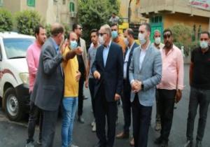 محافظ كفر الشيخ يوجه بسرعة الانتهاء من رصف حى ميت علوان