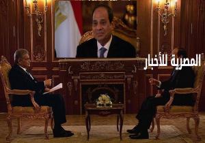 خطأ كبير من التلفزيون المصرى خلال إذاعة حوار الرئيس السيسي