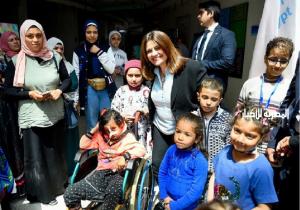 وزيرة الهجرة تزور مستشفى سرطان الأطفال 57357 | صور