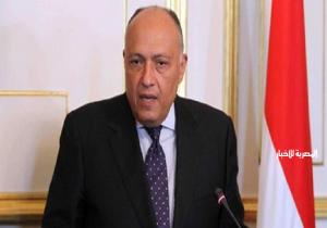 وزير الخارجية يشارك اليوم في الاجتماع الوزاري العربي حول الوضع في قطاع غزة