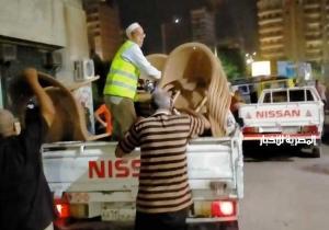 حملة ليلية لضبط "النباشين" ومصادرة "الشيش" بميت غمر / صور