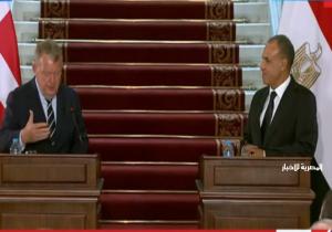 وزير الخارجية: الأكاذيب الإسرائيلية تستهدف لفت الانتباه عن التوصل إلى اتفاق وقف إطلاق النار