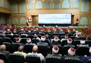 محمد العريفي: المؤسسات الدينية تتحمل مسئولية كبرى في مجابهة الغلو وصياغة خطاب ديني يجمع المسلمين |صور