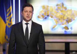 الرئيس الأوكراني يتحدث عن «جحيم» في دونباس