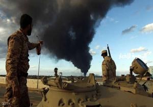 الجيش الوطني الليبي يتصدى لهجوم مسلح استهدف قاعدة جوية