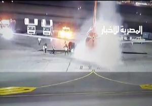 حريق في طائرة أوكرانية في مطار شرم الشيخ