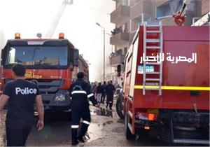إصابة 15 شخصا في حريق بمستشفى النور المحمدي بالمطرية