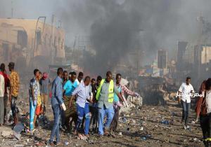 ارتفاع كبير في عدد قتلى الهجوم الدموي بالصومال