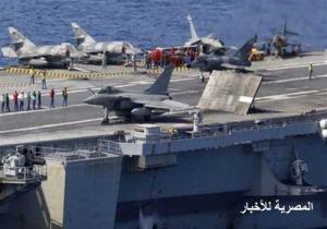 "شارل ديغول" حاملة الطائرات الفرنسية " تشارك في عمليات ضد تنظيم الدولة