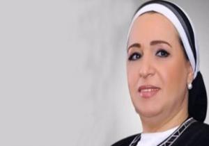 انتصار السيسى: خالص العزاء لكل المصريين فى استشهاد أبنائنا بالحادث الإرهابى بالمنيل