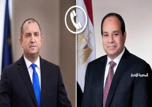 الرئيس السيسي يتلقى اتصالا هاتفيا من نظيره البلغاري تناول مسار التعاون بين البلدين