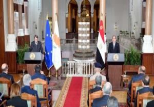 الرئيس القبرصى: تدشين اللجنة العليا مع مصر خطوة جديدة على طريق تعزيز الشراكة