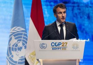 الرئيس الفرنسي: لن نفرط في التزاماتنا المناخية بسبب الحرب الروسية على أوكرانيا